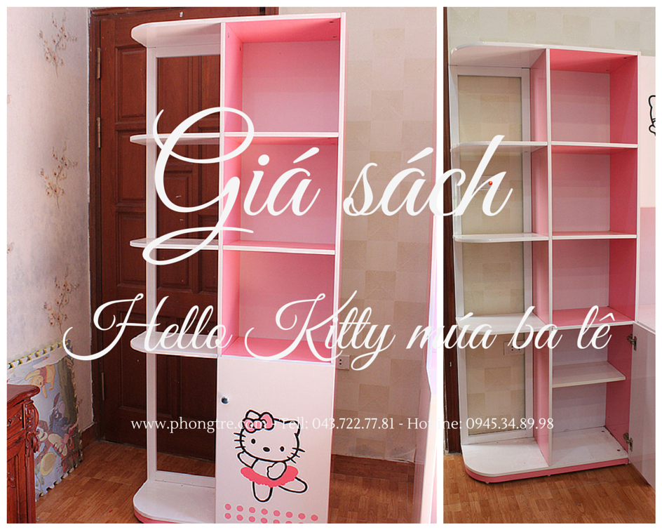 Album ảnh Góc góc tập trang trí Mèo Hello Kitty